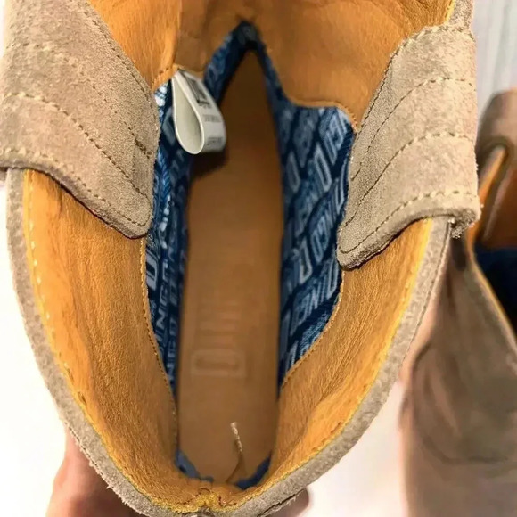 Dingo Tumbleweed Cowgirl Booties‎ Sand Suede Leather Western NWOB 6.5 - Picture 7 of 8
